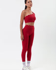 Top Assimétrico Heart - Vermelho