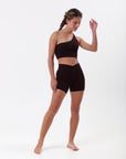 Top Nadador Canelado Wanda - Marrom