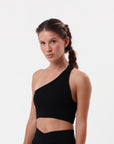 Top Nadador Canelado Wanda - Preto