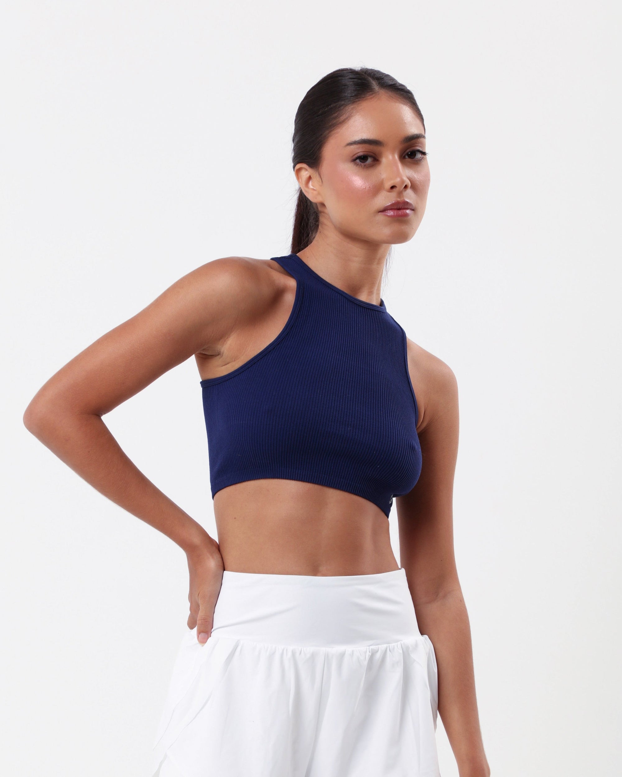Regata Cropped Canelada Juju - Cinza ROWA STORE DI5