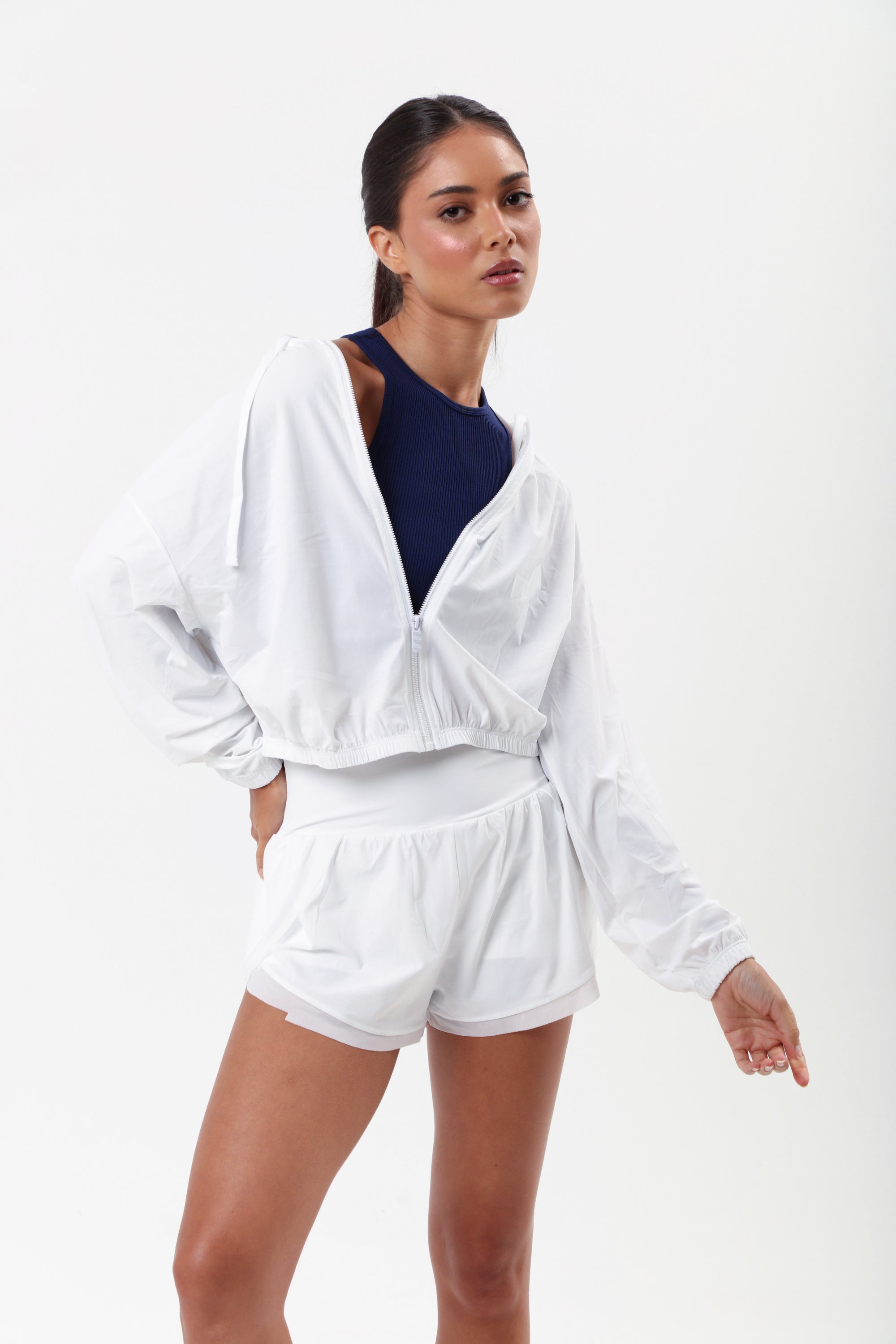 Shorts High Rowa - Branco