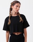 Cropped Simply Rowa - Preto