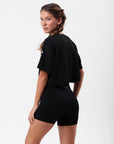 Cropped Simply Rowa - Preto