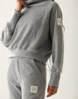 Blusa de Moletom Rowa Lounge Daily - Cinza ROWA STORE DI6