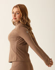 Jaqueta Maria - Marrom ROWA STORE DI7