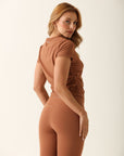 Legging Tiana - Marrom ROWA STORE DI7