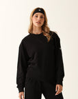 Blusa Moletom Modal - Preto ROWA STORE DI7