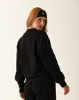 Blusa Moletom Modal - Preto ROWA STORE DI7
