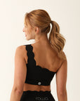 Top Assimétrico Heart - Preto ROWA STORE DI4