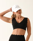 Top Heart V-Cut - Preto ROWA STORE DI7