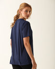 Camiseta Básica Rowa II - Azul Marinho ROWA STORE DI6