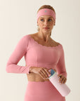 Top Heart Ombro a Ombro - Rose ROWA STORE DI4