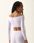 Top Heart Ombro a Ombro - Lavanda ROWA STORE DI4