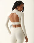 Legging Heart - Off-white ROWA STORE DI4