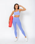 Legging de Malha Aiane - Lilás Mescla