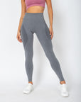 Legging de Malha Aiane - Cinza Claro Mescla