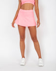 Short Saia Elisa - Rosa Chiclete