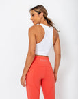 Regata Cropped Canelada Juju - Branco