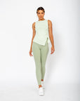 Regata Marcela com Amarração Lateral - Verde Mint