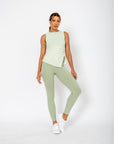 Regata Marcela com Amarração Lateral - Verde Mint