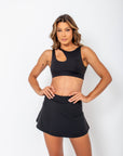 Elisa Short Skirt - Black