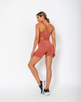 Short Skirt Empina Butt - Blush