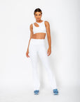 Calça Flare Isa - Branco