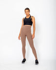 Top Canelado Paula com detalhes nas costas - Preto