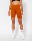 Amanda Seamless Shorts - Brown