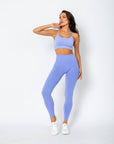Legging de Malha Aiane - Lilás Mescla