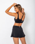 Elisa Short Skirt - Black