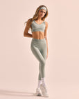Legging Memel - Verde e Branco