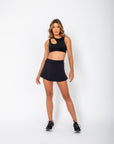 Elisa Short Skirt - Black
