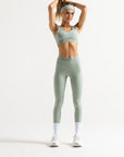 Legging Memel - Verde e Branco