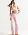 Legging Heart Flaire - Rosa Bebê
