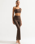 Legging Heart Flaire - Marrom