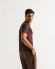 Camiseta Masculina Iconic - Marrom