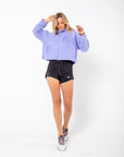 SOFT JACKET - PURPLE