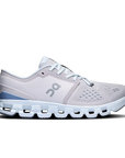 On Running Cloud X 4 Feminino Silver | Chambray ON RUNNING