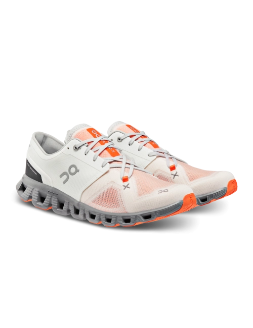 On Running Cloud X 3 Masculino Ivory | Alloy