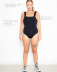 Body Expressividade alça larga EMANA® - Preto ROWA DROP3