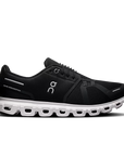 On Running Cloud 6 Masculino Black | White ON RUNNING