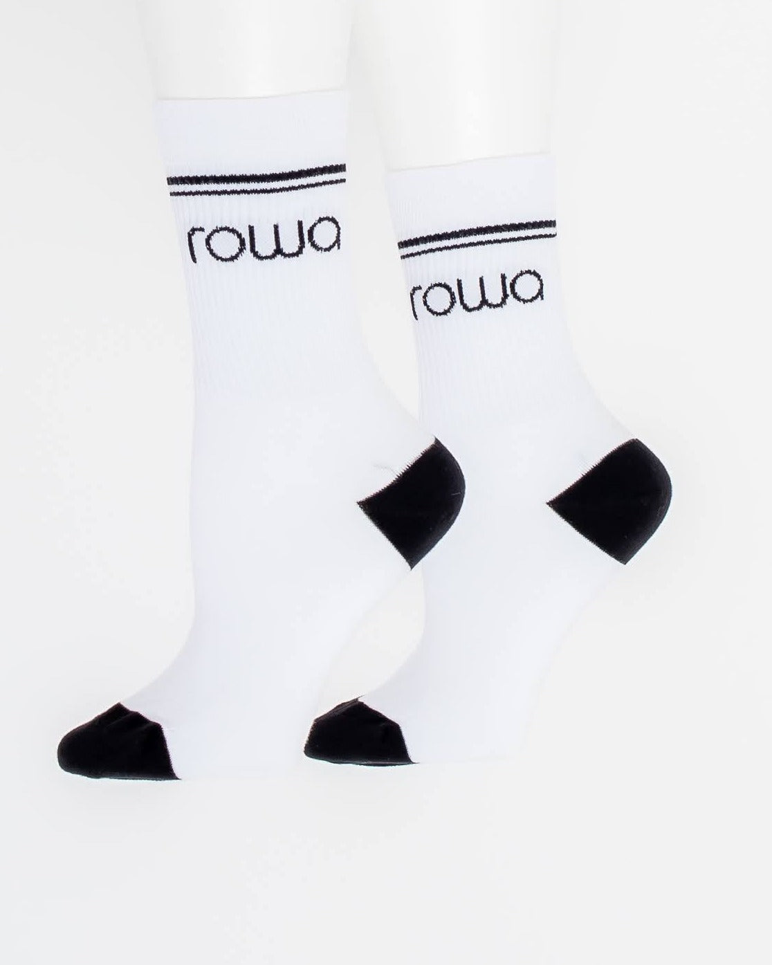 ROWA RIBBED SOCKS - WHITE