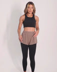 Shorts with Jogger Pants 2.0 - Beige