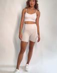 Silvia Top with Corset Cut - Ice