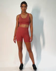 Short Skirt Empina Butt - Blush