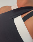 Anita Leggings with sheer details - Black