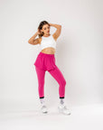 Short com Calça Jogger 2.0 - Rosa