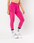 Short com Calça Jogger 2.0 - Rosa