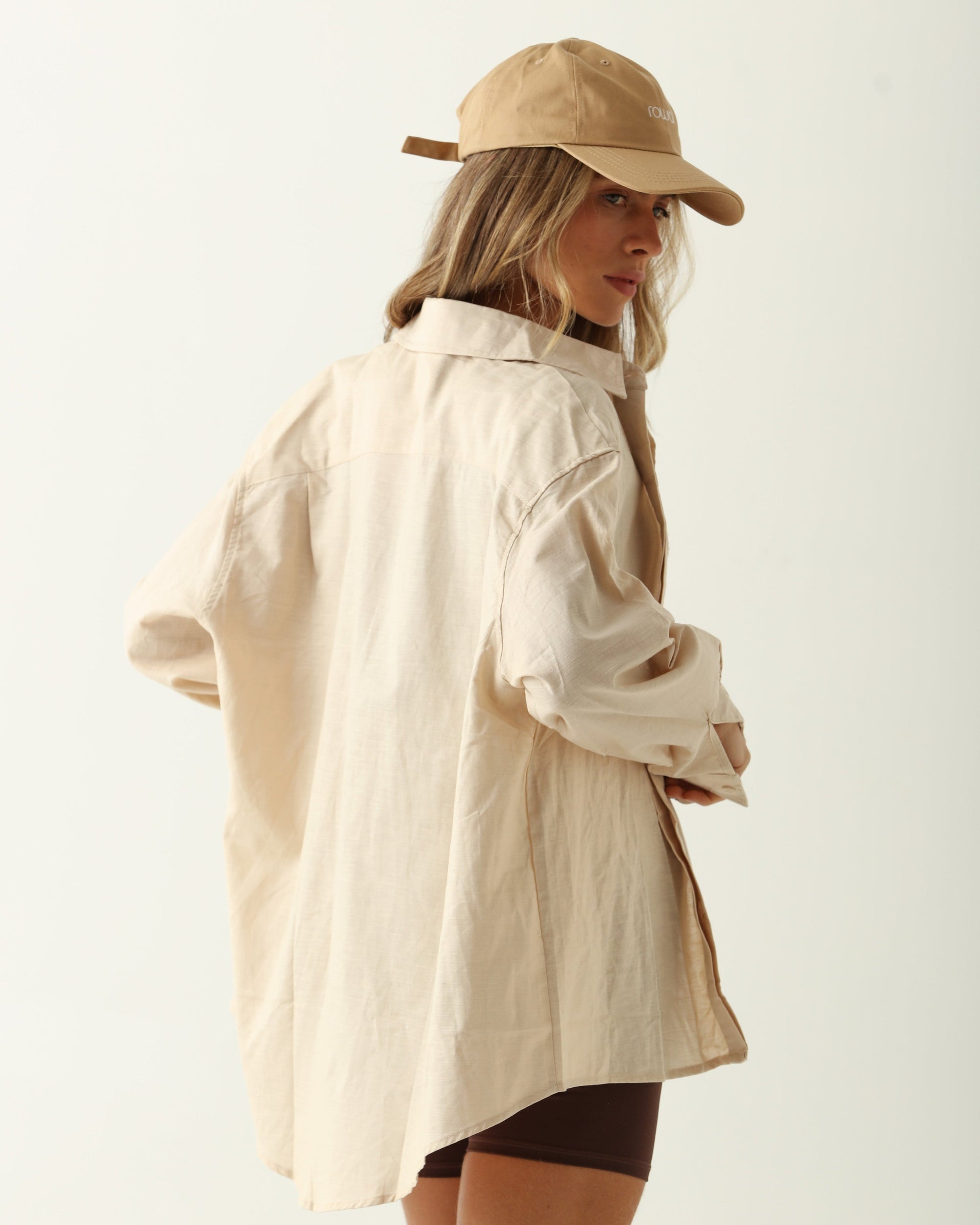 Camisa Rowa Lounge - Caqui ROWA STORE DI8